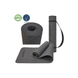 Килимок TECOFIT TPE для йоги та фітнесу 183x 61 x 0.6 см Black (TOP18074471/1) TOP18074471/1 фото 1