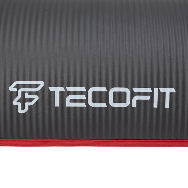 Коврик/мат TECOFIT NBR с отделкой края тканью 183x61x1 см Blue-Black + чехол-сумка в подарок (TOP18124795) TOP18124795 фото