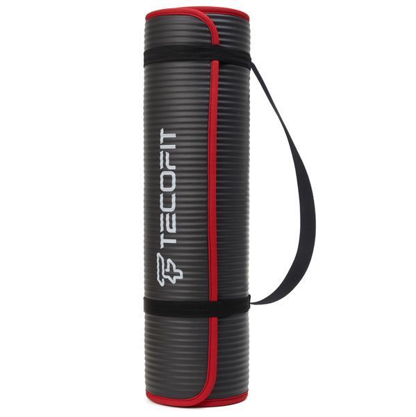 Коврик/мат TECOFIT NBR с отделкой края тканью 183x61x1 см Blue-Black + чехол-сумка в подарок (TOP18124795) TOP18124795 фото