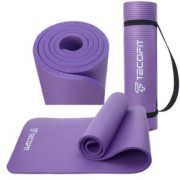 Килимок/мат TECOFIT NBR 183x61x1 см Фіолетовий + чохол-сумка у подарунок (TOP20106462/6) TOP20106462/6 фото