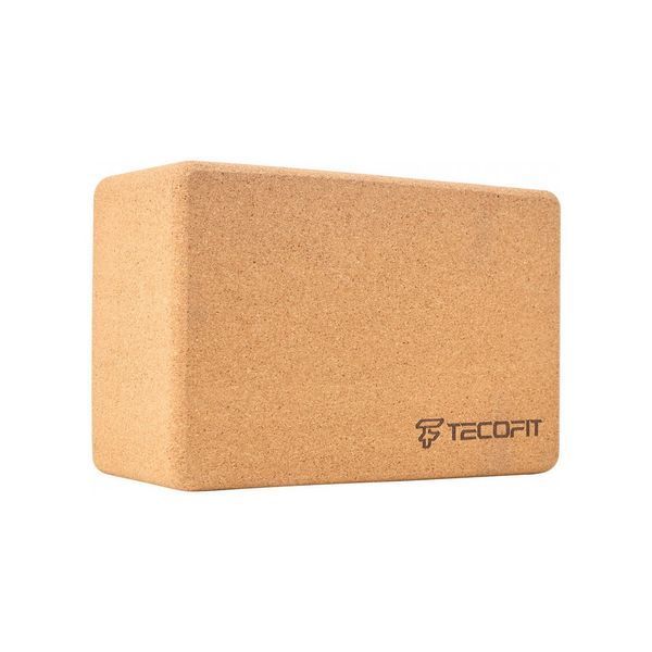 Корковий блок для йоги TECOFIT (TOP1710185) TOP1710185 фото