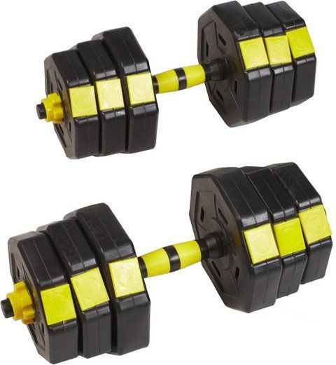Регульований набір TECOFIT пластикових гантелей 20 кг (TOP20056146) TOP20056146 фото