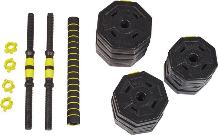 Регульований набір TECOFIT пластикових гантелей 20 кг (TOP20056146) TOP20056146 фото