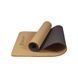 Килимок для йоги та фітнесу корковий TECOFIT Cork TPE Yoga Mat 184 x 61 x 0.6 см Коричневий (TOP18044115) TOP18044115 фото 1