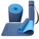 Dual Color TPE Mat / Двокольор. мат TPE 183*61*0.6cm/ (Blue+deep blue/Синій+голуб.) TOP18013825/6 TOP18013825/6 фото 7