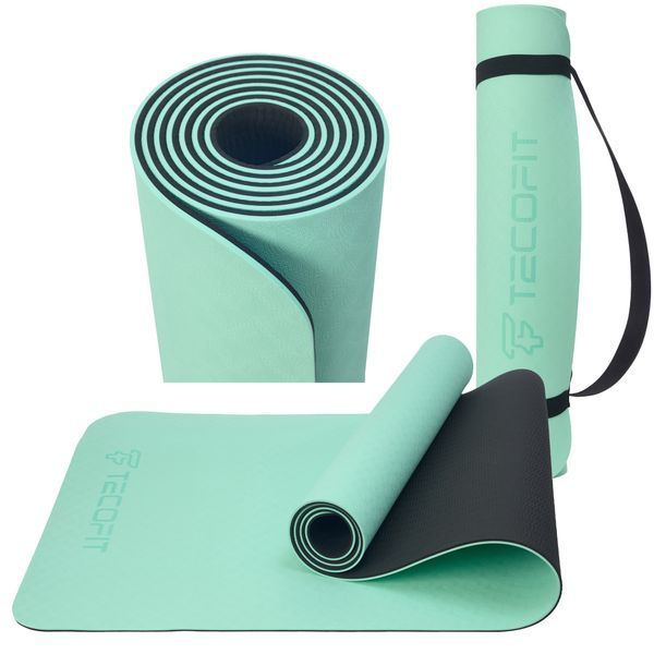 Коврик для йоги и фитнеса TECOFIT TPE + чехол (TOP18013825/5) TOP18013825/5 фото