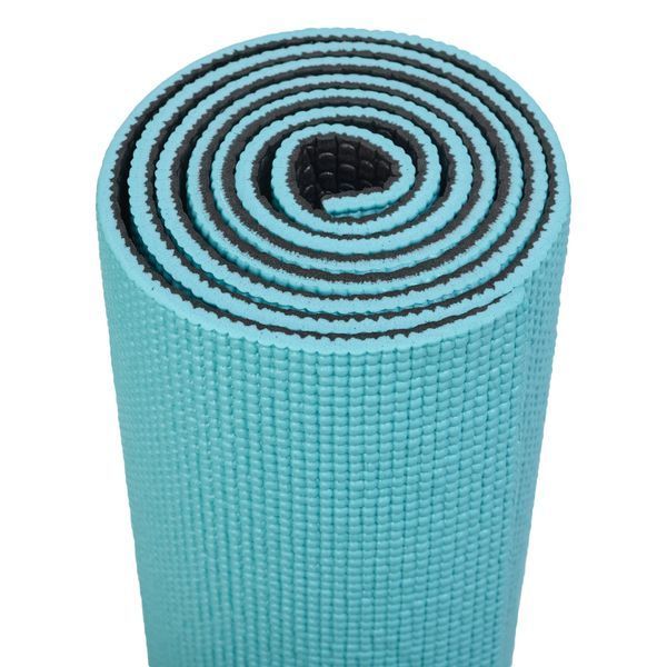 Dual Color PVC Mat / Двокол. ПВХ мат (бірюзово-чорний) 173X61X0.5CM PVC TOP17113491 TOP17113491 фото